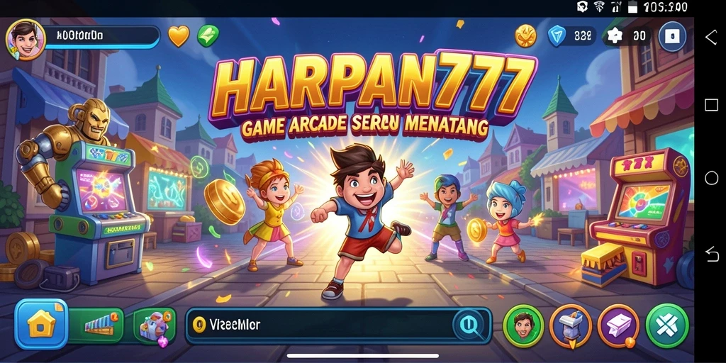 Gameplay seru dan menantang di HARAPAN777