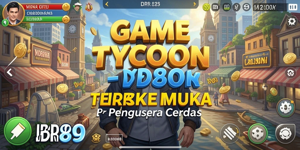 Tampilan gameplay IDR89 yang penuh tantangan dan strategi bisnis.