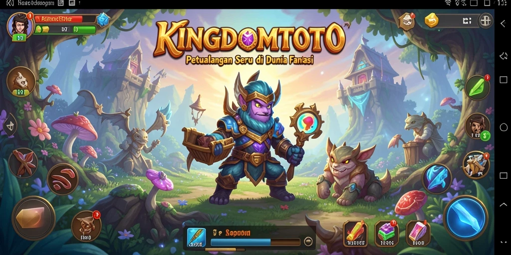 Gameplay seru dan menantang di dunia fantasi KINGDOMTOTO.