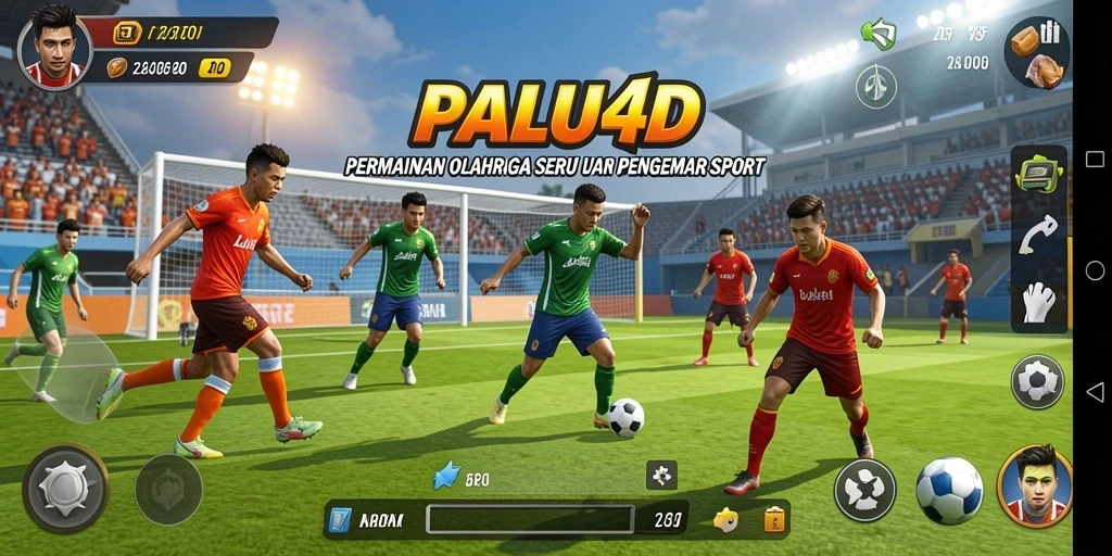 Gameplay PALU4D yang seru dan kompetitif di arena olahraga.