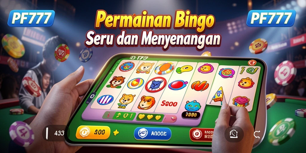 Tampilan gameplay PF777 yang penuh warna dan menarik.