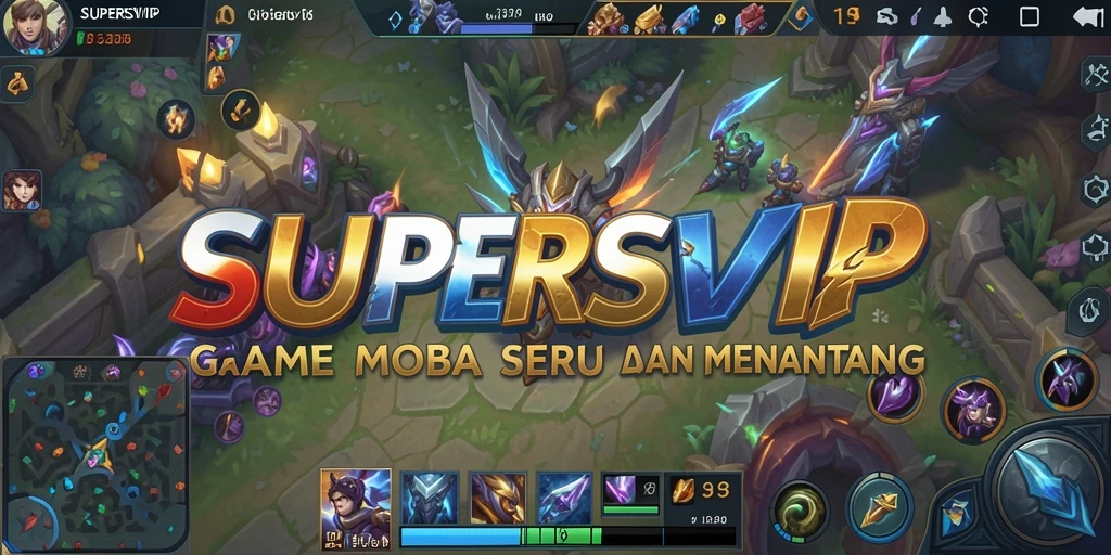 Gameplay seru dan intens di arena <strong>SUPERSVIP</strong>.