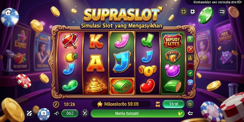 Tampilan gameplay seru dan menarik di SUPRASLOT.